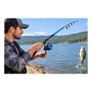 Kit Pesca Caña Telescópica 2 mts Carrete Accesorios + Maletín infantil SN272