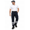 Pantalón Lineas Reflejantes Paramédico Cargo multibolsillos repelente al agua SN292