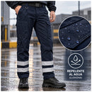 Pantalón Lineas Reflejantes Paramédico Cargo multibolsillos repelente al agua SN292
