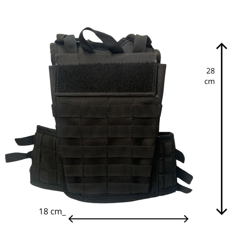 Chaleco táctico P/ baby, bebe c/ porta cargadores SN172