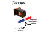 Luz preventiva efecto patrulla T802
