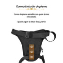 Riñonera MOTOCICLETA Deportiva Impermeable Carcasa Rígida Correas Ajustables TB20241