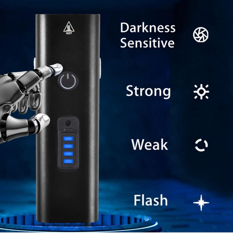 Lampara para bicicleta 3 pasos control de carga USB sensor de movimiento TC3018