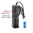 Cargador Batería Universal Inteligente Indicador de Carga TOHILCDQ