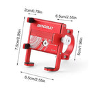 Soporte Celular Moto/Bicicleta Ajustable 50-95mm Fijación al Manubrio TS5055
