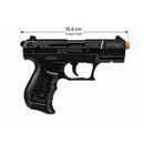 Pistola de Resorte Air Soft WALTHER P22 (Negra) 260 fps Kit 400 balines + Cargador UX001