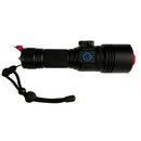 Linterna 3 Pasos, Led T180, Nivel de Carga, Power Bank, zoom VOG101
