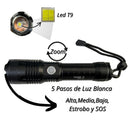 Lampara led T9 5 pasos con zoom VOG103