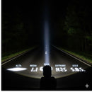 Linterna Power Bank Emergencia Luz LED  Zoom 5 modos USB-C VOG133