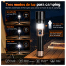 Lampara LED Multifunción Power Bank 5 Modos Pantalla Digital USB-C Luz Camping VOG153