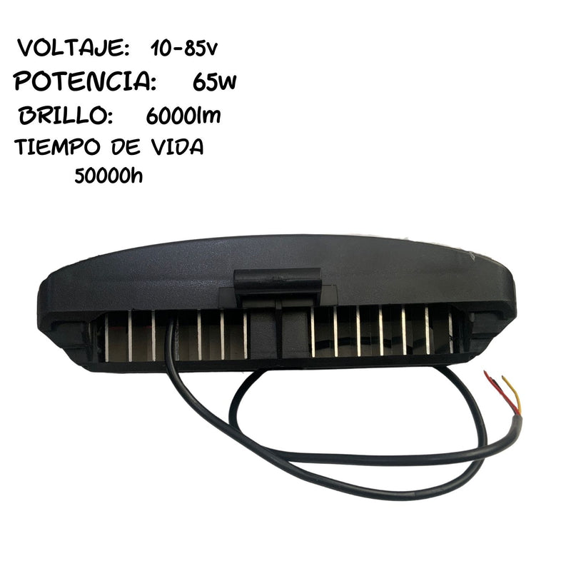 Barra led 65w luz alta baja para motocicleta MTC061