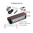 Lámpara LED Bici Luz Impermeable Tipo C Soporte  VOTY28