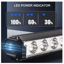 Lámpara BIci LED 2000LM Lente "TIR" Tipo Lupa (efecto globito) 5 Modos Blanca/Ámbar VOTY29