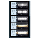 Lámpara BIci LED 2000LM Lente "TIR" Tipo Lupa (efecto globito) 5 Modos Blanca/Ámbar VOTY29