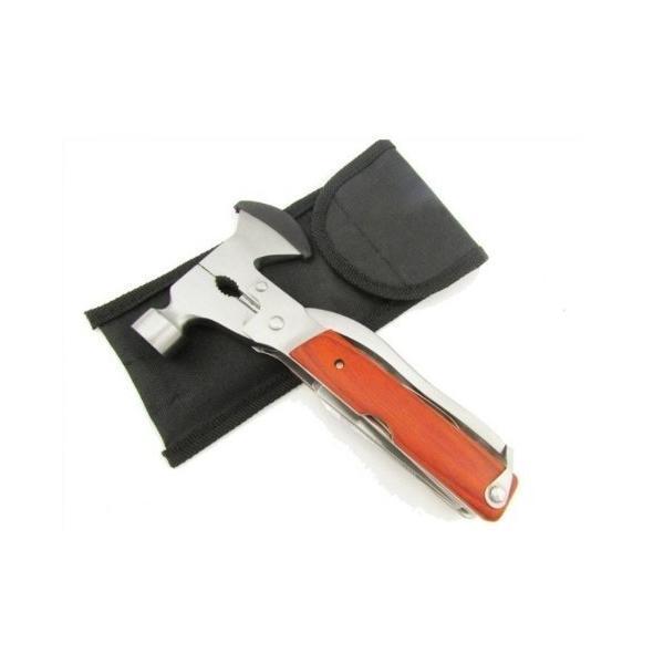Multiherramienta Portatil 13 En 1 Funda Martillo Hacha W147