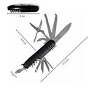 Navaja Suiza Multiusos 12 en 1 Acero Inoxidable W-323A