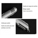 Navaja Suiza Multiusos 12 en 1 Acero Inoxidable W-323A