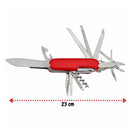 18 en 1 Navaja Multiherramienta tipo suiza Con Pinzas Mini Desarmador Camping W327