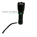 Lampara Efecto patrulla recargable USB 5 pasos estrobo carcasa metal  WL11