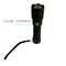 Lampara Efecto patrulla recargable USB 5 pasos estrobo carcasa metal  WL11