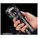 Linterna efecto patrulla IPX6 3 PILAS ALTO RENDIMIENTO recargables SOS Camping Outdoor 6 Modos WL19