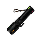 Lámpara Táctica LED  5 Modos Zoom Corta soga Efecto Patrulla indicador carga WL29