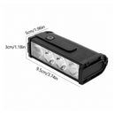 Barra LED Bicicleta 180° 4 Modos Pantalla Digital IPX4 Aleación de aluminio WL601