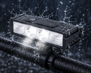Barra LED Bicicleta 180° 4 Modos Pantalla Digital IPX4 Aleación de aluminio WL601