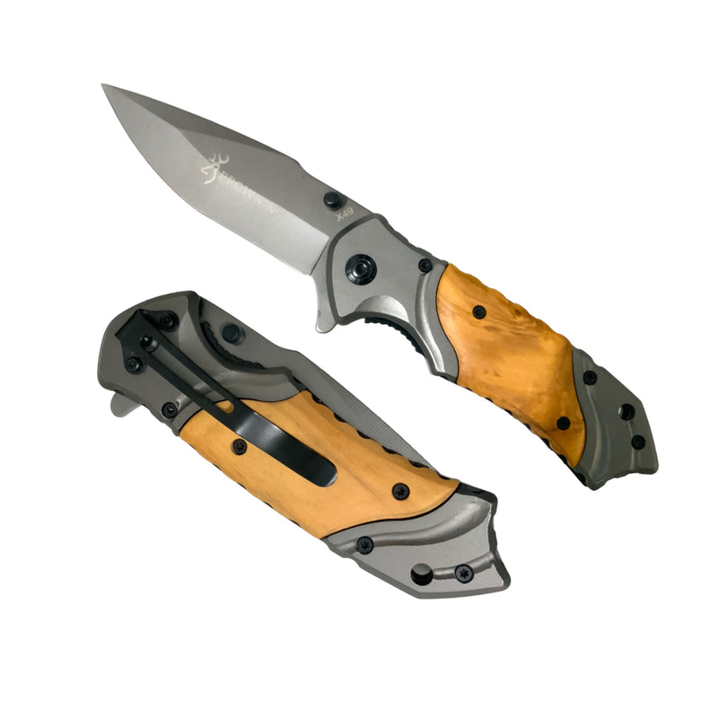 Navaja BROWNING plegable manual X4