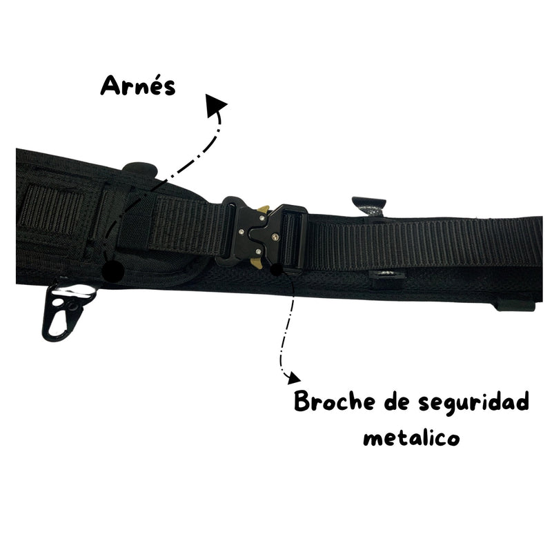 Fornitura molle engranaje, asalto, doble propósito, c/cinturo, REFORZADO XBYD-043