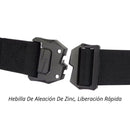 Cinturón Táctico De Liberación Rápida a 1 botón , Hebilla Metalica XBYD038