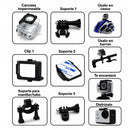 Cámara Deportiva Hd 1080px Tipo Gopro Sumergible 30m 720p