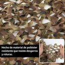 Red Camuflaje Militar 10x10m Malla Táctica Exterior Reforzada YB-168