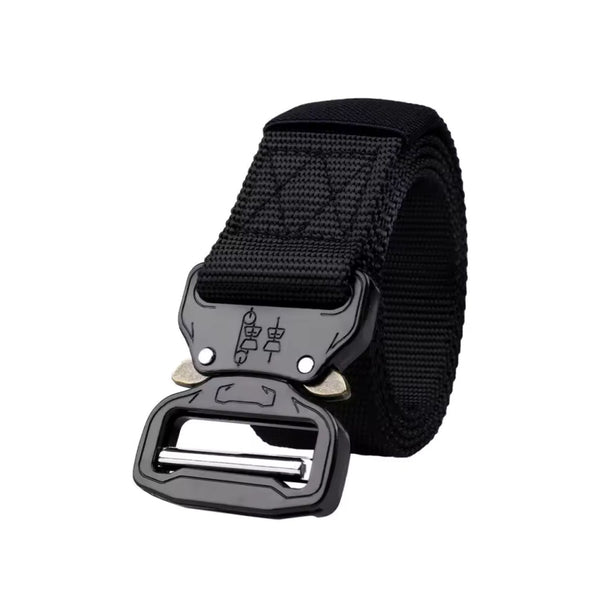 Cinturón Táctico Hebilla Metálica Liberación Rápida Nylon YD022