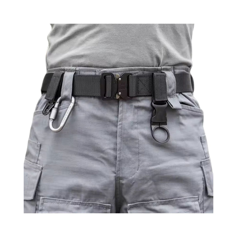 Cinturón Táctico Hebilla Metálica Liberación Rápida Nylon YD022