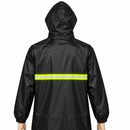 Chamarra Capucha Impermeable Visor Transparente C/ Reflejantes YUJ022