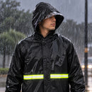 Chamarra Capucha Impermeable Visor Transparente C/ Reflejantes YUJ022