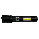 Linterna Recargable, 3 pasos, Zoom DT643