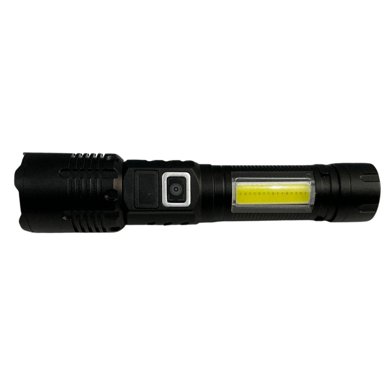 Linterna Recargable, 3 pasos, Zoom DT643