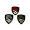 Parche Plástico Velcro Bandera Táctico Gotcha Insignia Qz00