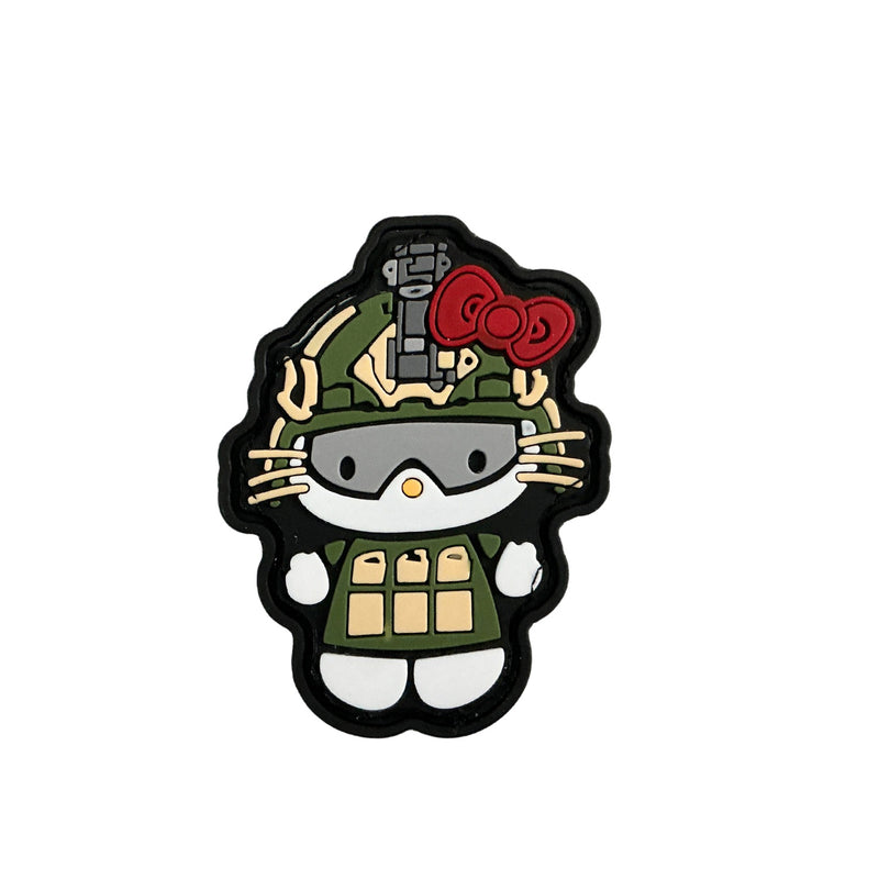 Parche Plástico Velcro Bandera Táctico Gotcha Insignia Qz00