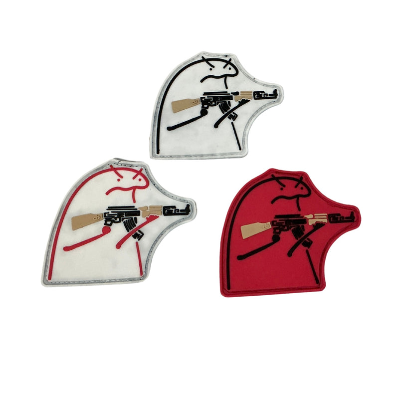 Parche Plástico Velcro Bandera Táctico Gotcha Insignia Qz00