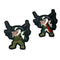 Parche Plástico Velcro Bandera Táctico Gotcha Insignia Qz00