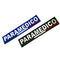 Parche Plástico Velcro Bandera Táctico Gotcha Insignia Qz00