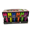 Kit de mascara de pestañas y delineador con gliter 6 colores 24 pz YXY01