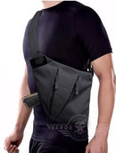 Mochila Cruzada Pushpack Mariconera Pechera Sobaquera Arma Anti Robo Asalto Oculta Para Viaje Pasaporte Dinero Celular GJP Wz958