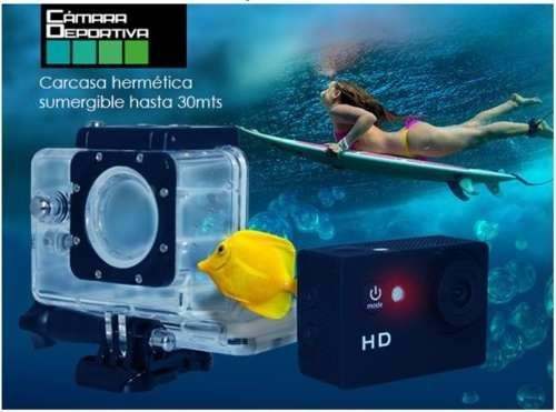 Cámara 4k 16mpx Wifi +app Tipo Gopro Sumergible 30m Dth16