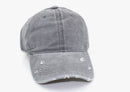 Gorra deportiva orificio para cola de caballo  mujer A55