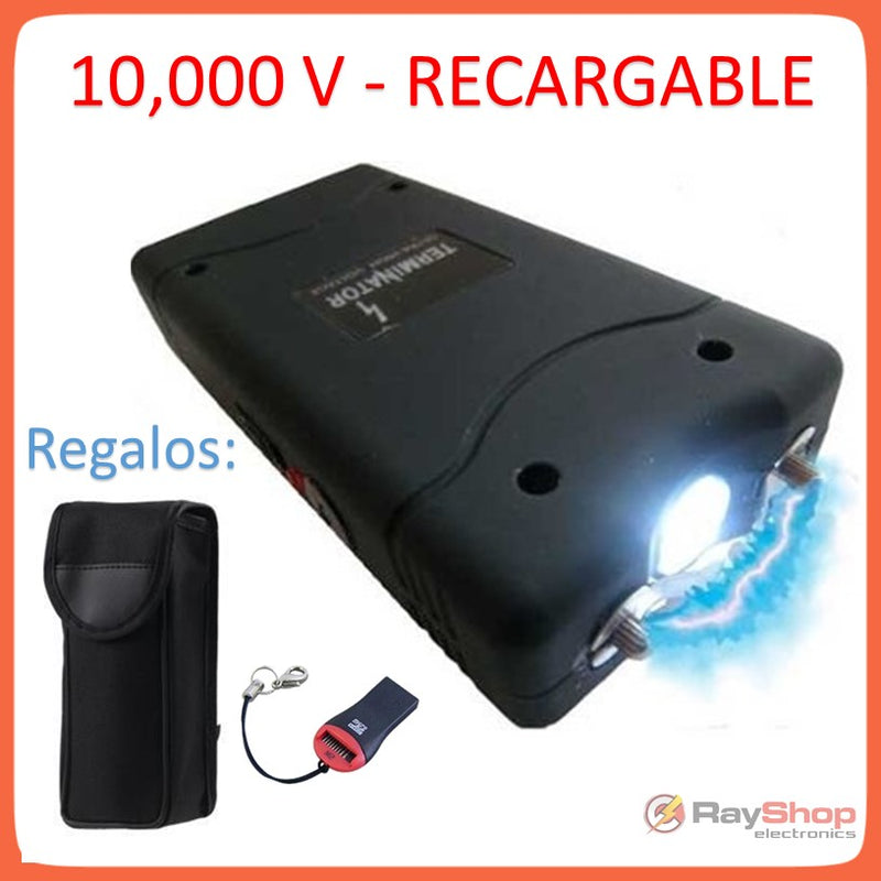 Stun Gun Taser Tamaño CHICO Paralizador Inmovilizador Luz Led St801