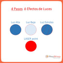 Lámpara Minera 2500 Lms Con LASER, Cree Led T6 Dt82